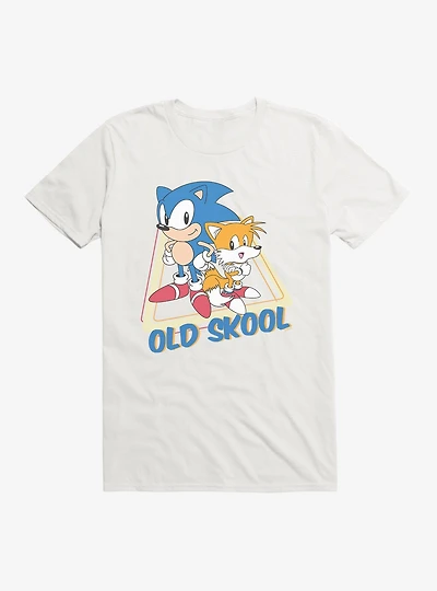 Sonic The Hedgehog And Tails Old Skool T-Shirt