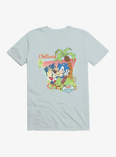 Sonic The Hedgehog Chillaxin' Summer T-Shirt