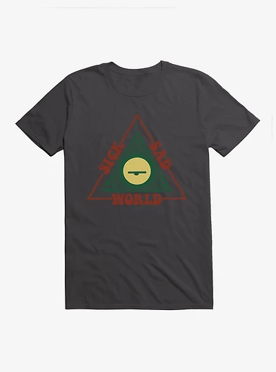 Daria Sick Sad World Triangle Logo T-Shirt