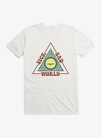 Daria Sick Sad World Triangle Logo T-Shirt