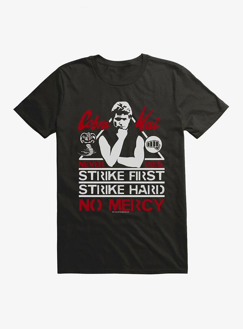 Cobra Kai John Kreese No Mercy T-Shirt
