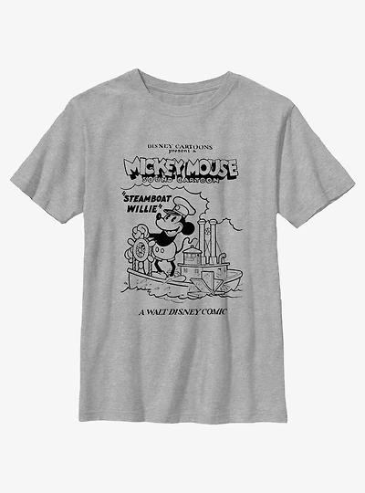 Disney Mickey Mouse Sound Cartoon Youth T-Shirt