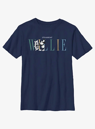 Disney Mickey Mouse Steamboat Willie Youth T-Shirt