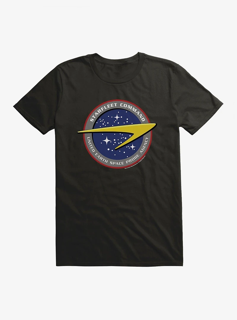 Star Trek Starfleet Command Space Probe Agency T-Shirt