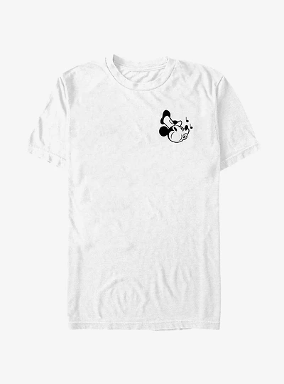 Disney Mickey Mouse Steamboat Whistling Pocket T-Shirt
