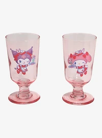 Sanrio My Melody & Kuromi Diner Milkshake Glass Set — BoxLunch Exclusive