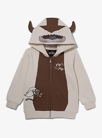 Avatar: The Last Airbender Appa Toddler Zippered Hoodie