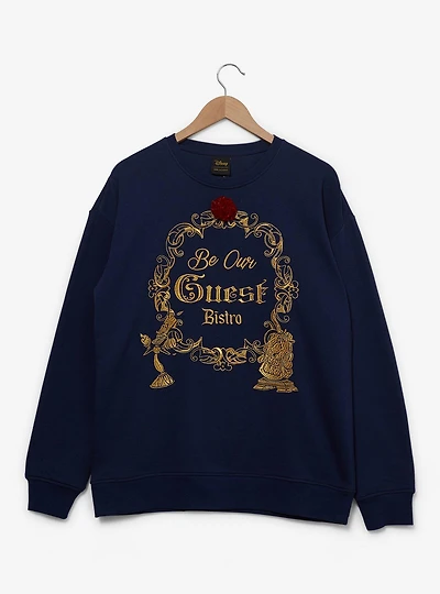 Disney Beauty and the Beast Be Our Guest Crewneck — BoxLunch Exclusive