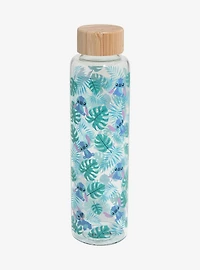 Disney Lilo & Stitch Palm Frond Stitch Glass Water Bottle