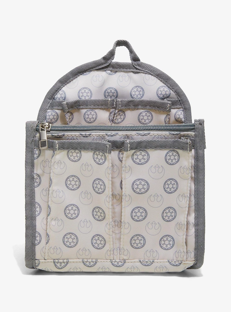 Star Wars Imperial & Rebel Logos Mini Backpack Organizer — BoxLunch Exclusive