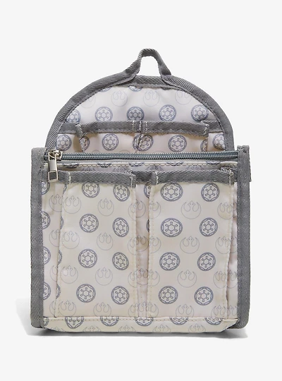 Star Wars Imperial & Rebel Logos Mini Backpack Organizer — BoxLunch Exclusive