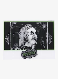 Beetlejuice Polaroid Lenticular Sticker