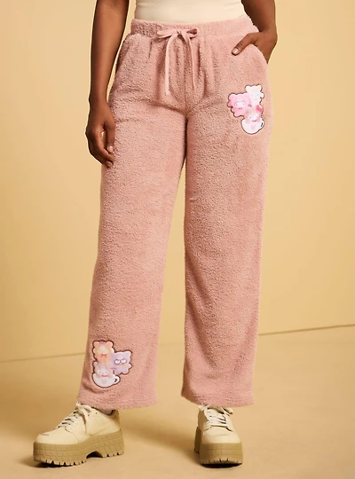 Sanrio Hello Kitty and Friends Latte Bear Sherpa Women's Sweatpants - BoxLunch Exclusive