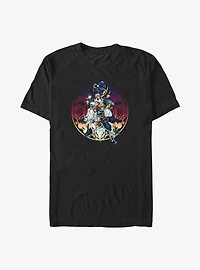 Disney Kingdom Hearts Cloud Sitting Big & Tall T-Shirt