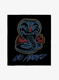 Cobra Kai No Mercy Throw Blanket