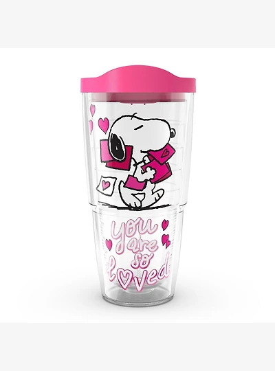Peanuts Snoopy Love 24oz Tumbler