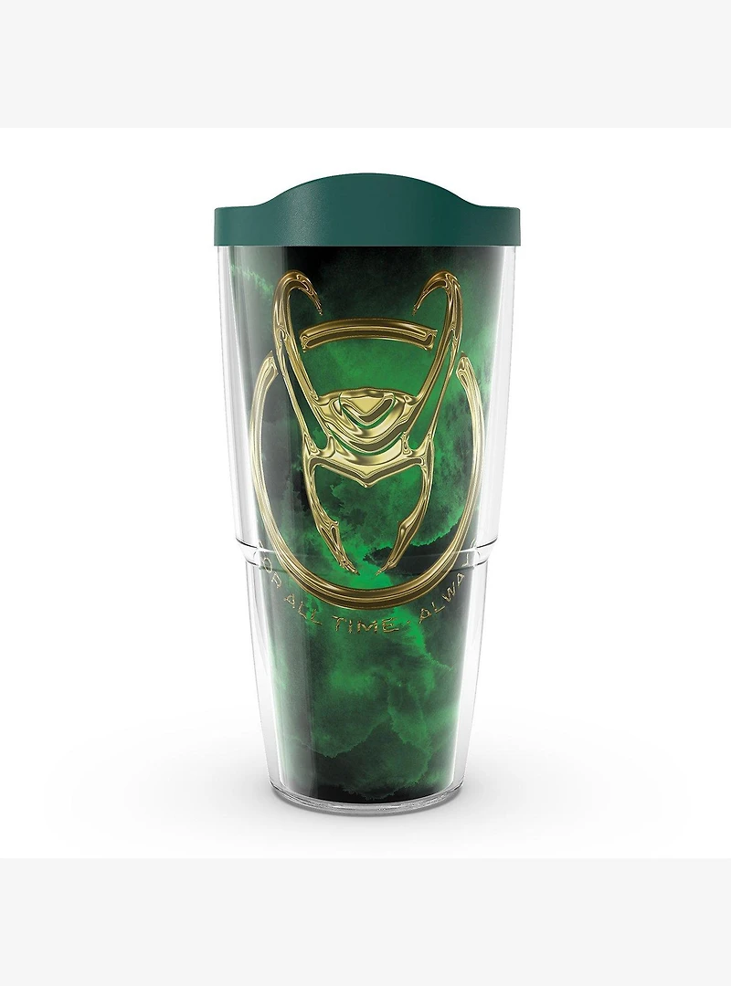 Marvel Loki Green Tie Dye 24oz Tumbler