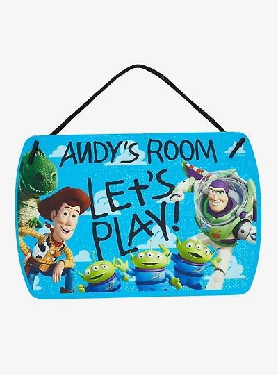 Disney Pixar Toy Story Andy's Room Reversible Wall Sign — BoxLunch Exclusive