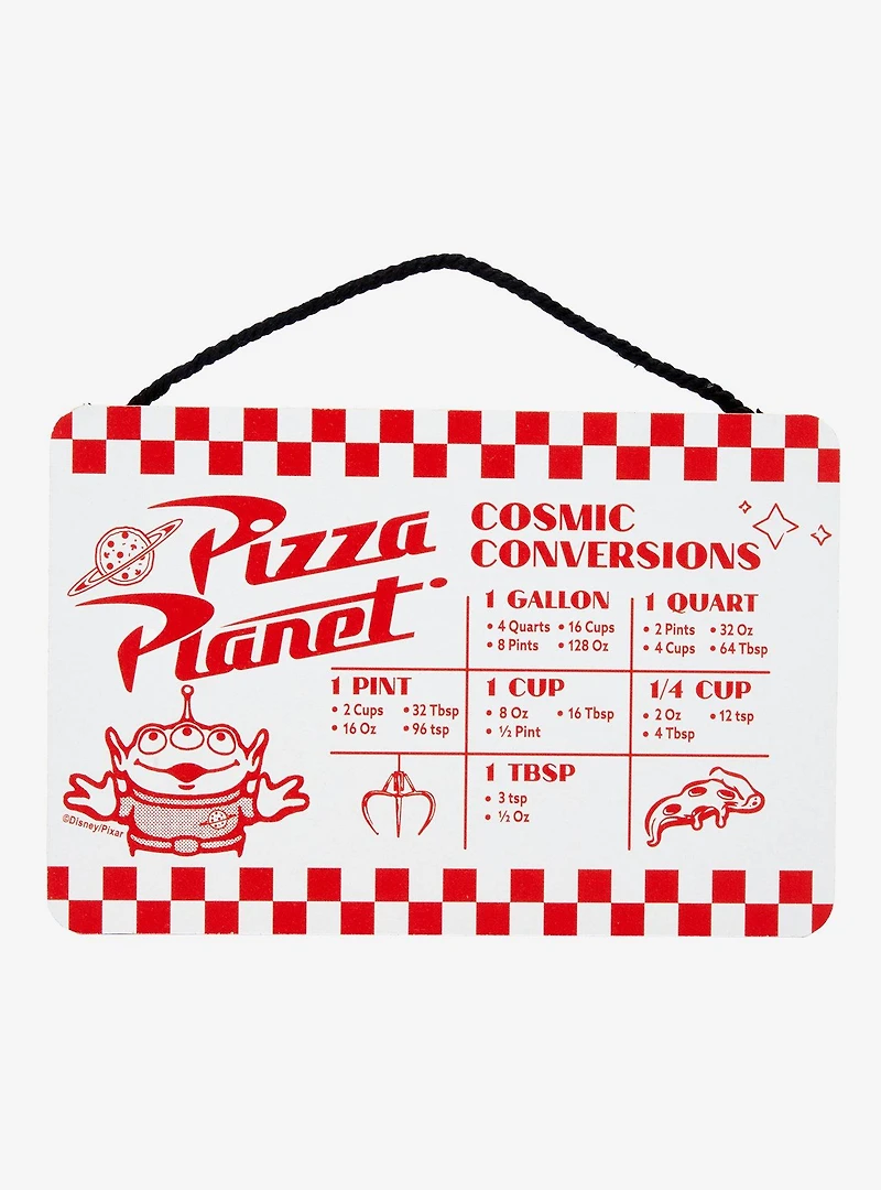 Disney Pixar Toy Story Pizza Planet Cosmic Conversion Chart