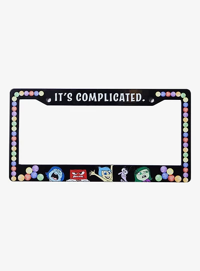 Disney Pixar Inside Out Emotions License Plate Frame