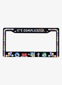 Disney Pixar Inside Out Emotions License Plate Frame