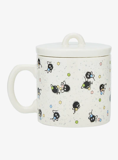 Studio Ghibli® Spirited Away Soot Spirited Mug & Lid Set - BoxLunch Exclusive