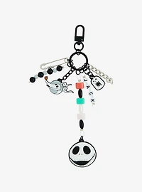 Disney The Nightmare Before Christmas Jack Skellington & Zero Multi Charm Keychain