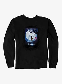 Coraline Moon Silhouette Poster Sweatshirt