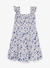Disney Snow White and the Seven Dwarfs Floral Critters Ruffled Toddler Dress