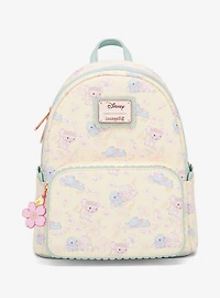 Loungefly Disney Lilo & Stitch Cherry Blossom Angel & Stitch Allover Print Mini Backpack