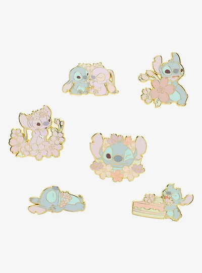Loungefly Disney Lilo & Stitch Floral Blind Box Enamel Pin