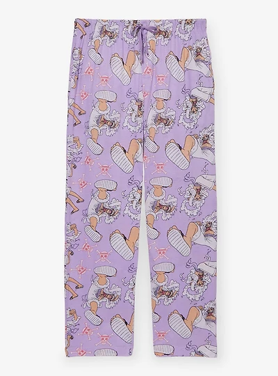One Piece Monkey D. Luffy Gear 5 Allover Print Sleep Pants - BoxLunch Exclusive