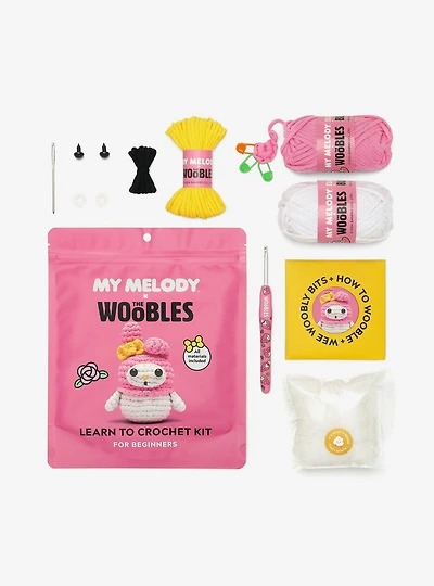 Woobles Sanrio My Melody Crochet Kit
