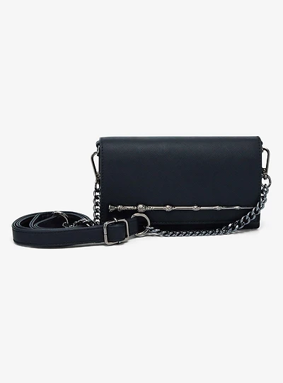 Loungefly Harry Potter Elder Wand Black Crossbody Bag — BoxLunch Exclusive