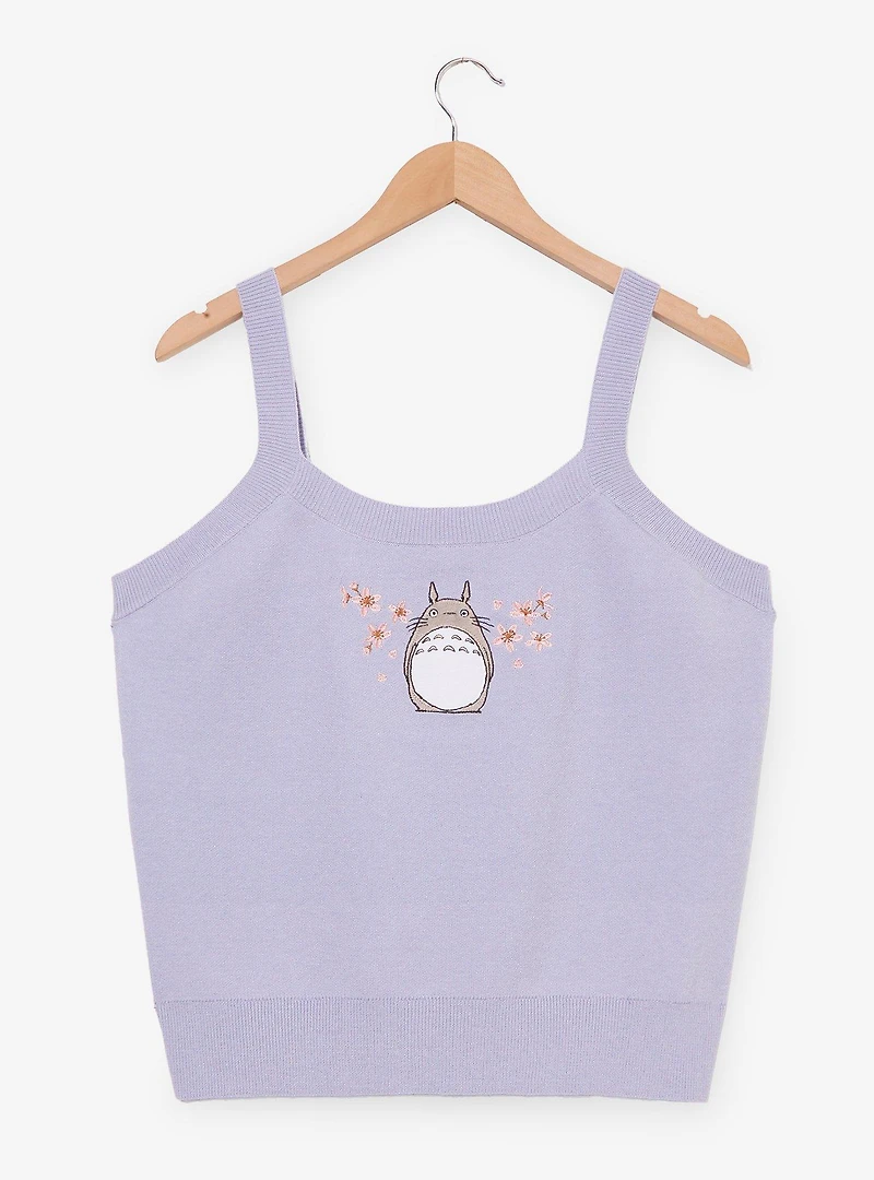 Her Universe Studio Ghibli® My Neighbor Totoro Cherry Blossom Women's Plus Knit Tank Top