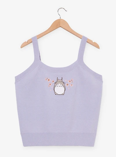 Her Universe Studio Ghibli® My Neighbor Totoro Cherry Blossom Women's Plus Knit Tank Top