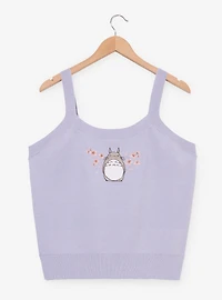 Her Universe Studio Ghibli® My Neighbor Totoro Cherry Blossom Women's Plus Knit Tank Top