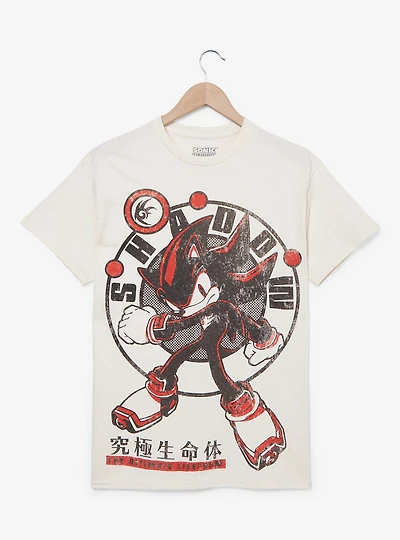 Sonic the Hedgehog Shadow Faded Portrait T-Shirt - BoxLunch Exclusive