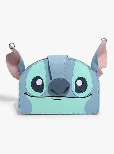 Loungefly Disney Lilo & Stitch Figural Stitch Crossbody Bag