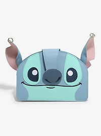 Loungefly Disney Lilo & Stitch Figural Stitch Crossbody Bag