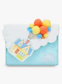 Loungefly Disney Pixar Up Floating House Pom Pom Wallet — BoxLunch Exclusive