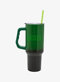 Wicked Elphaba Straw Tumbler with Handle