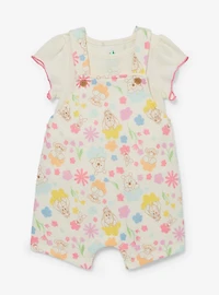 Disney Winnie the Pooh Springtime Flowers Infant T-Shirt and Overall Set — BoxLunch Exclusive