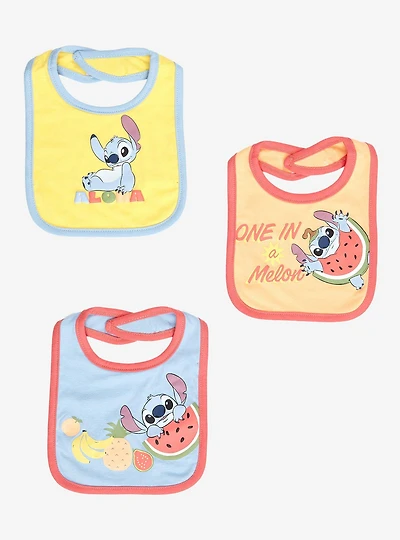 Disney Lilo & Stitch Watermelon Infant Bib Set — BoxLunch Exclusive