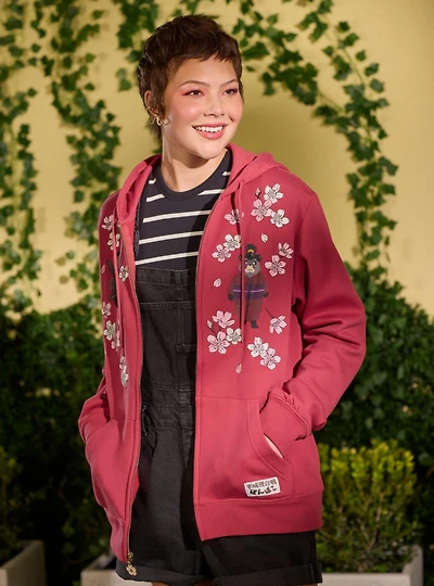 Her Universe Studio Ghibli® Pom Poko Cherry Blossom Zip Hoodie — BoxLunch Exclusive