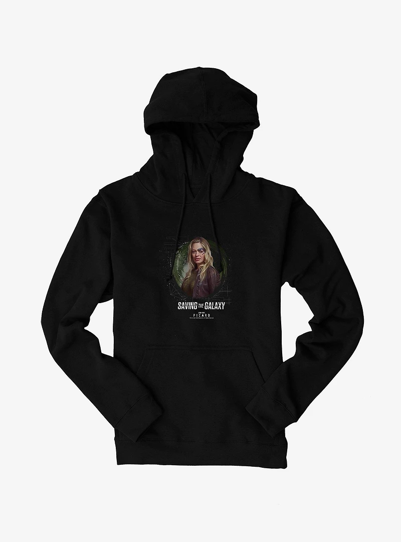 Star Trek: Picard Seven Of Nine Saving The Galaxy Hoodie