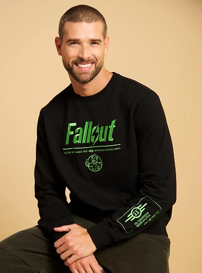 Fallout Pip-Boy Embroidered Crewneck