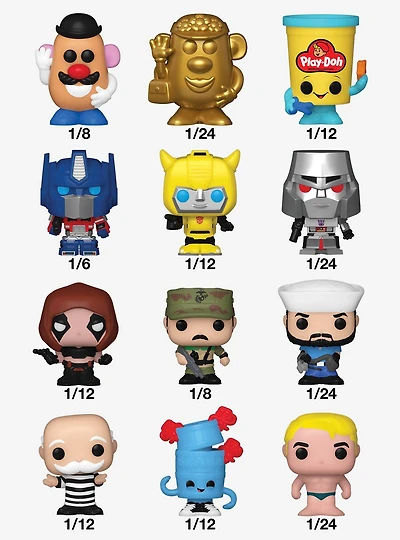 Funko Bitty Pop! Retro Toys Blind Bag Mini Vinyl Figure