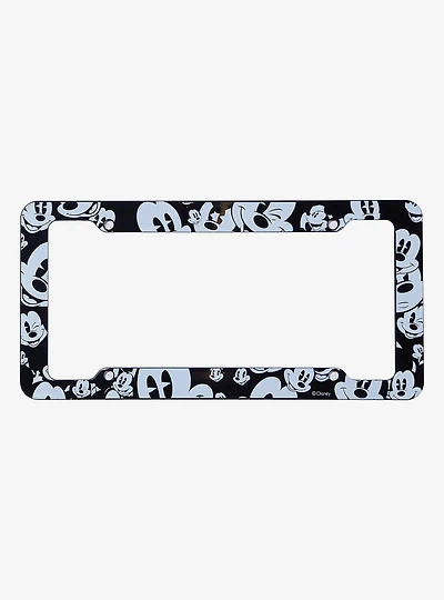 Disney Mickey Mouse Allover Print License Plate Frame