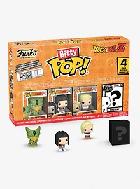 Funko Bitty Pop! Dragon Ball Z Cell (First Form) & Friends Blind Box Mini Vinyl Figure Set
